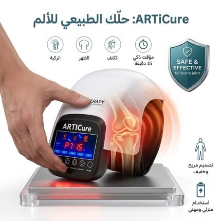 ARTICure – جهاز تدليك الركبة والمفاصل بالحرارة والاهتزاز